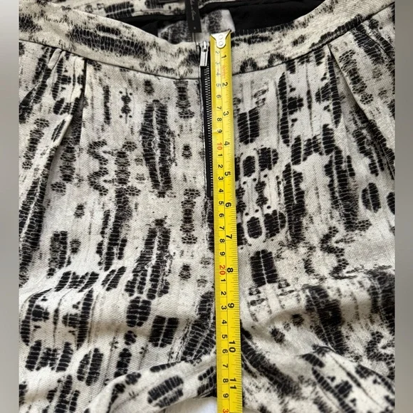 BCBGMaxAzria RASHA Black and White Wide Leg Pants Size Small - Picture 12 of 16